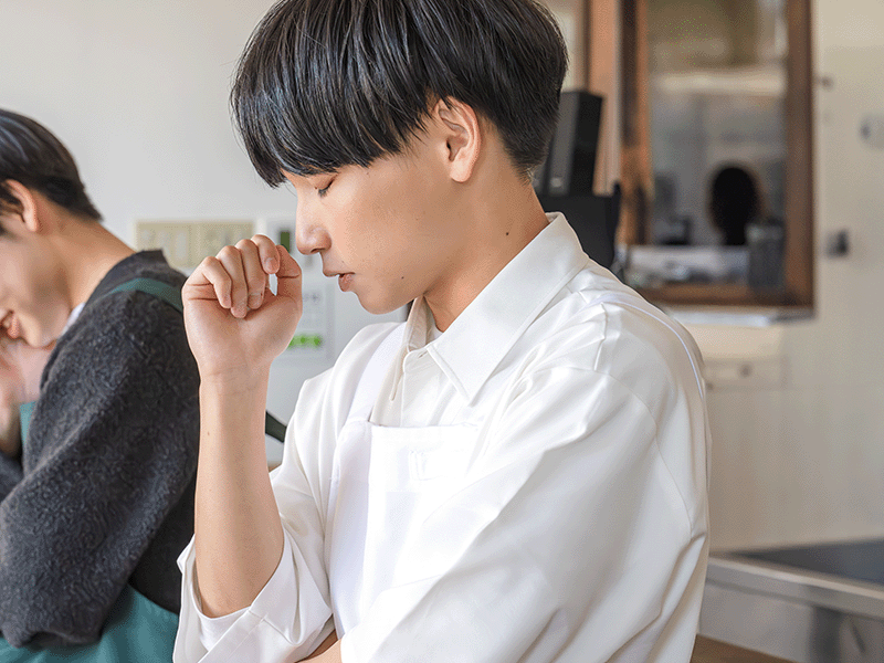 接客で口臭がきになる