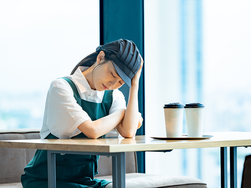 出勤と不調